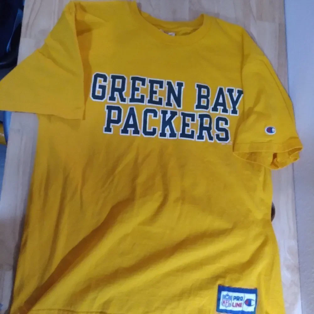 Vintage Champion NFL Green Bay Packers T-Shirt - Picture 2 of 7